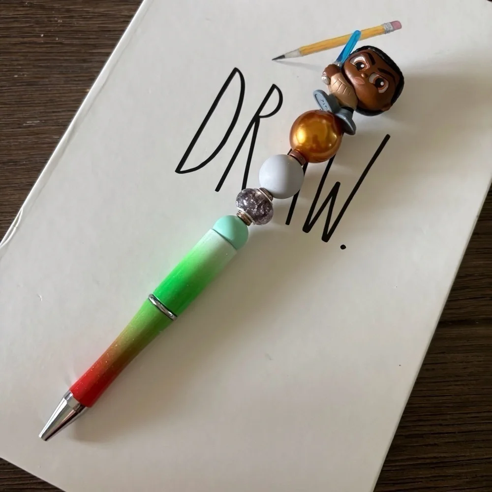 Disney Doorables: Star Wars: Finn handmade beaded pen